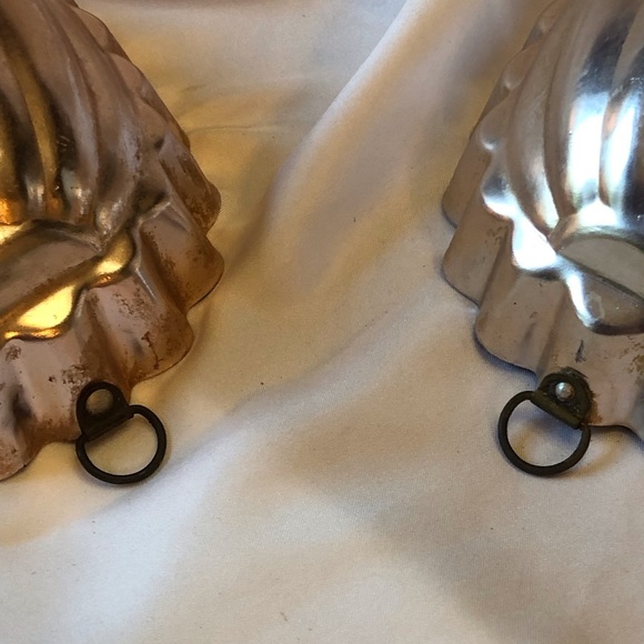 Set of 2 Copper Toned Molds Wall Decor Jell-O - Picture 2 of 9